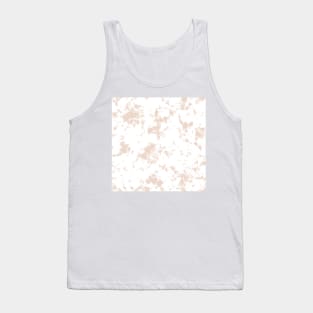 Blush pink and white Storm - Tie-Dye Shibori Texture Tank Top